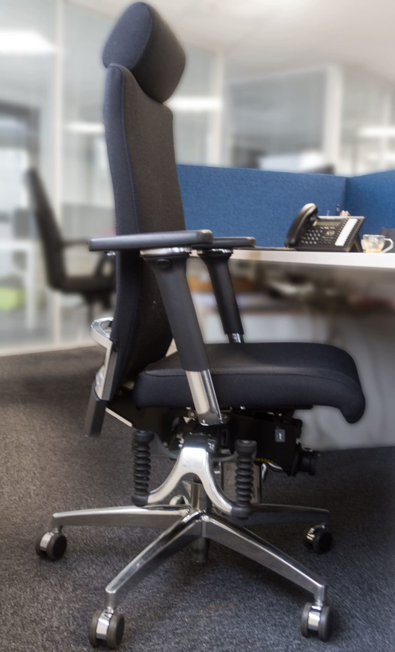 Fauteuil ergonomique à assise dynamique de la marque  Bioswing à Chambéry 